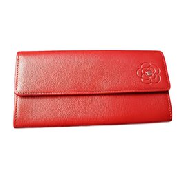 Chanel-Wallet-Red