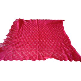 Eric Bompard Schal Pink