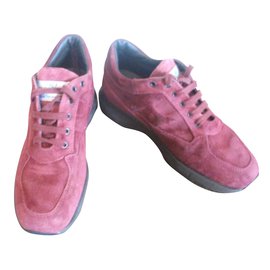 Hogan-Sneakers-Dark red