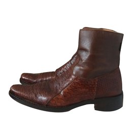Autre Marque-Goldwin Boots-Brown