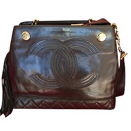 Chanel Cabas vintage Marron