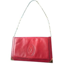 Cartier-Clutch bag-Dark red