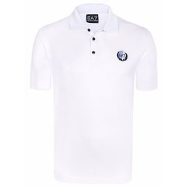 Emporio Armani EA7  NWT-POLOSHIRT DER HERREN Weiß