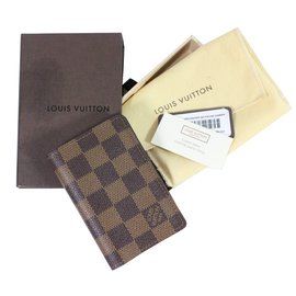 Louis Vuitton-Porta tarjetas Damier-Otro