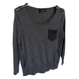 The Kooples Suéter Gris antracita
