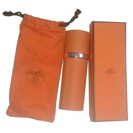 Hermès Parfum case Orange