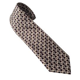 Emilio Pucci Cravatta di seta Marrone