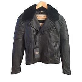 Burberry Brit GRANSFORD BIKER JACKET Schwarz