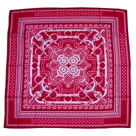 Hermès EPERON D'OR BANDANA (140 x 140) Rouge