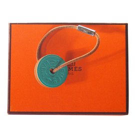 Hermès-Key ring-Blue
