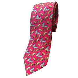 Hermès-gravata-Multicor