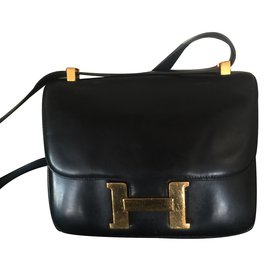 Hermès Handtasche Schwarz