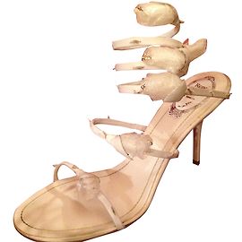 Rene Caovilla Sandals White