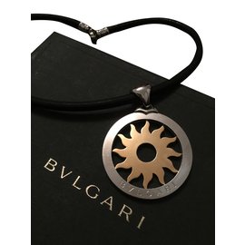 Bulgari-Halsketten-Silber,Golden