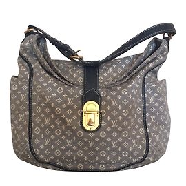 Louis Vuitton Bolsa de ombro monograma mini lin romance Bege