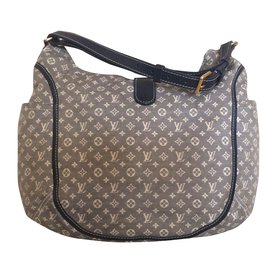 Louis Vuitton-Shoulder bag monogram mini lin romance-Beige