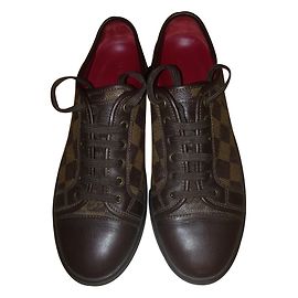 Louis Vuitton tênis Marrom