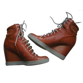 Bottines See by Chloé Timota en cuir caramel Caramel