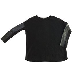 Maje-Sweater-Black
