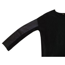 Maje-Sweater-Black