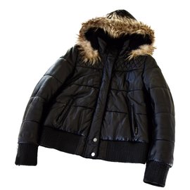 Mango Coats, Outerwear Black