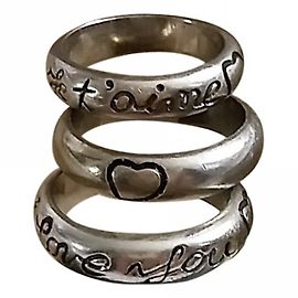 Yves Saint Laurent Anelli Argento
