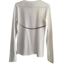 Calvin Klein-T-shirt-Cream