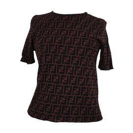 Fendi-Monogram-Brown