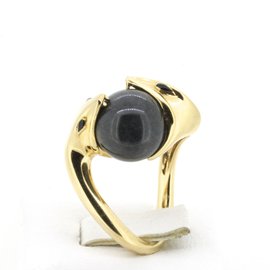Boucheron-Problem Jade Ring-Golden