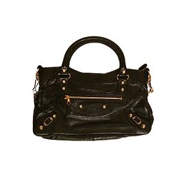 Balenciaga Mini cidade Preto