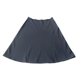 Miu Miu-Cotton skirt-Blue