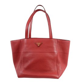 Prada-Handbag-Red