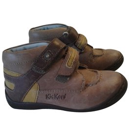 Autre Marque-'Kickers' Lace ups-Brown