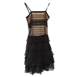 Mango Robe de soirée Noir