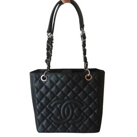 Chanel-Shopping Tote-Black