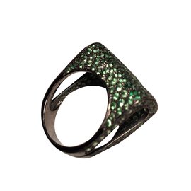 Autre Marque-Ring-Olive green