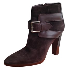 Hermès Bottines Marron