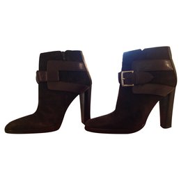 Hermès-Ankle Boots-Brown