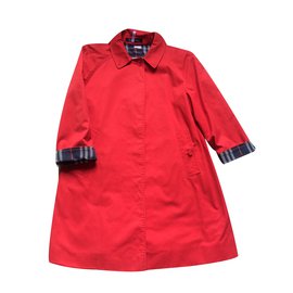 Burberry-Coat-Red