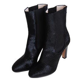 Chanel-Ankle boots-Black