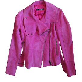 Perfecto Versace Rose en Daim Rose