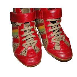 Christian Dior-Sneakers-Red