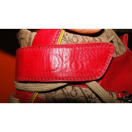 Christian Dior-Sneakers-Red