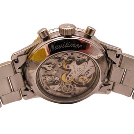 Breitling-Chronographe / old navitimer – patrouille de france-Silvery