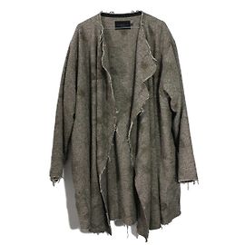 Miller et Bertaux Oversized Jacket Brown Beige Grey Brown Beige Grey