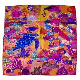 Hermès UNDER the WAVES Multicolore