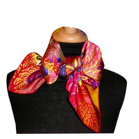 Hermès-Bufanda-Multicolor