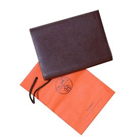 Hermès Agenda case leather brown Brown