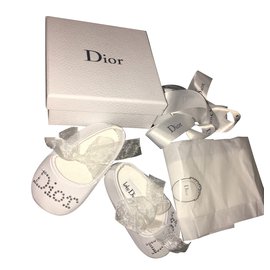 Baby Dior-Ballerinas-White