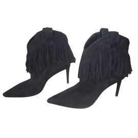 Saint Laurent-Ankle Boots-Black